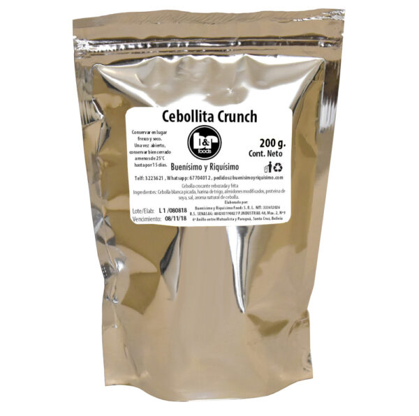 Cebollita Crunch, Doypack 200 g