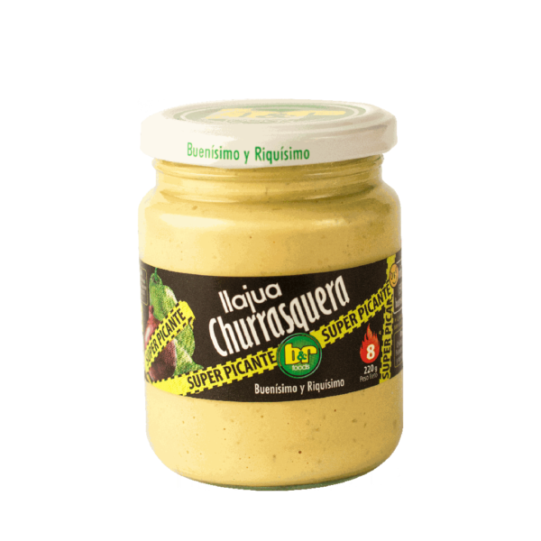 Llajua Churrasquera Superpicante, Frasco 220 g