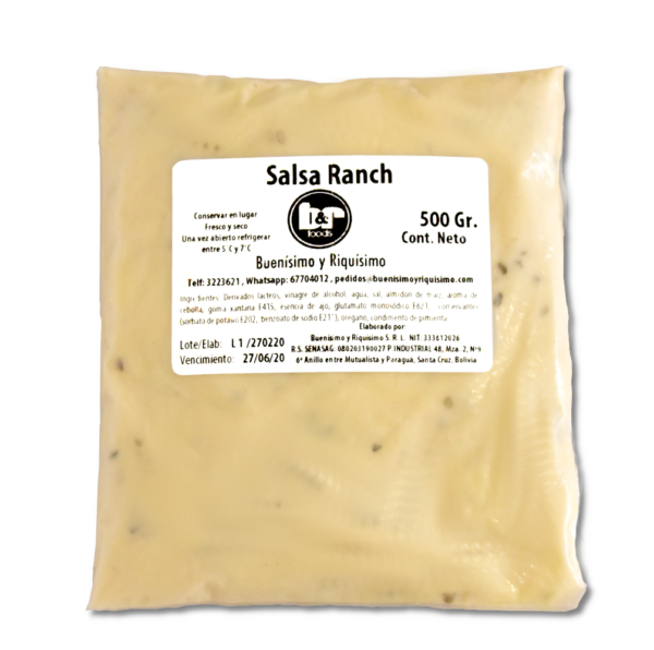 Salsa Ranch, Pouch 500 g