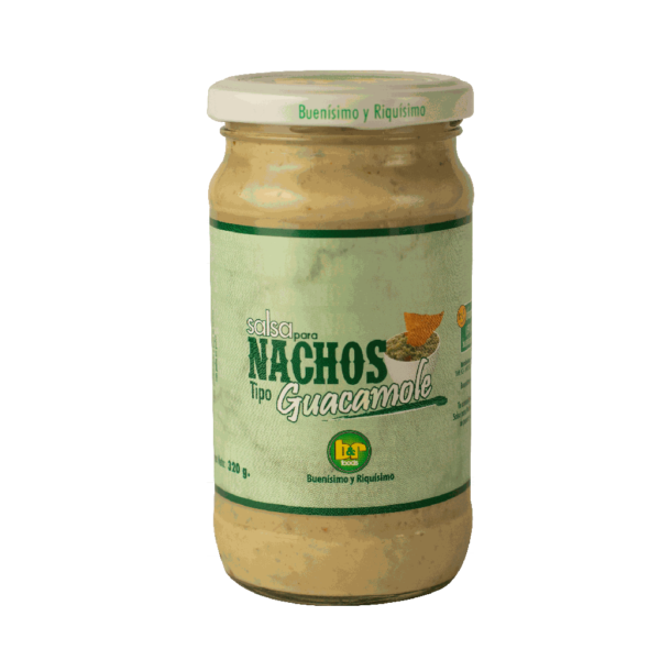 Salsa Para Nachos Tipo Guacamole, Frasco 320 g