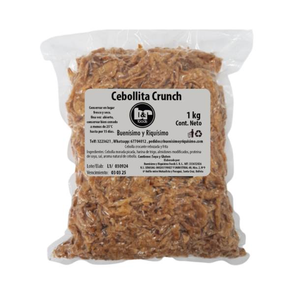 Cebollita Crunch, Pouch 1 Kg