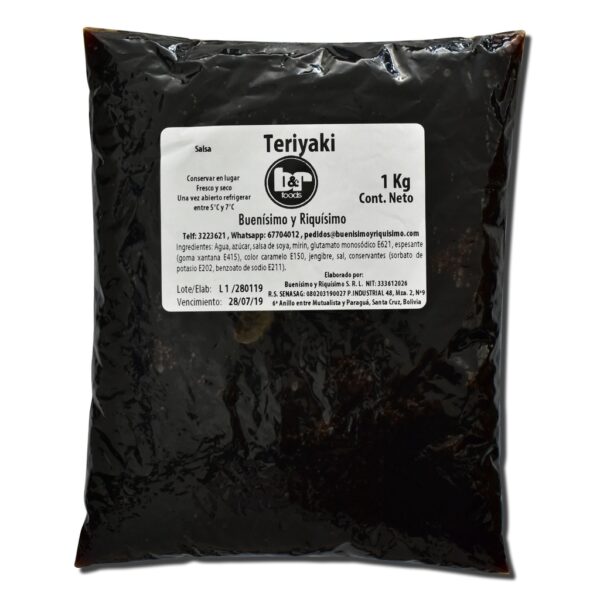 Salsa Teriyaki, Pouch 1 Kg