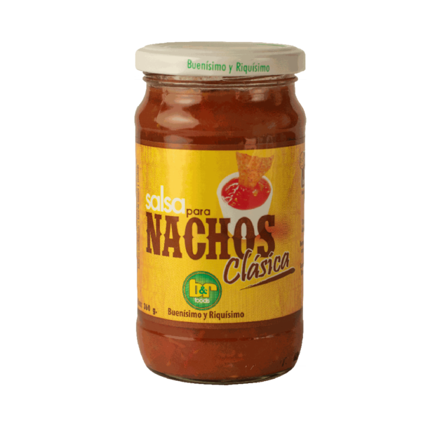 Salsa Para Nachos Clásica, Frasco 360 g