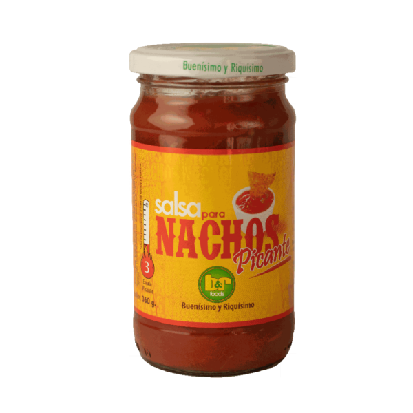 Salsa Para Nachos Picante, Frasco 360 g