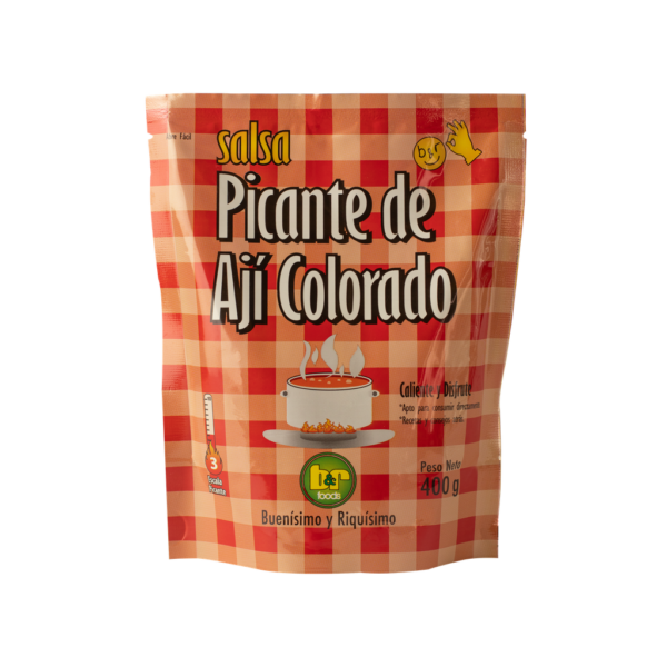 Picante de Ají Colorado, Doy Pack 400 g