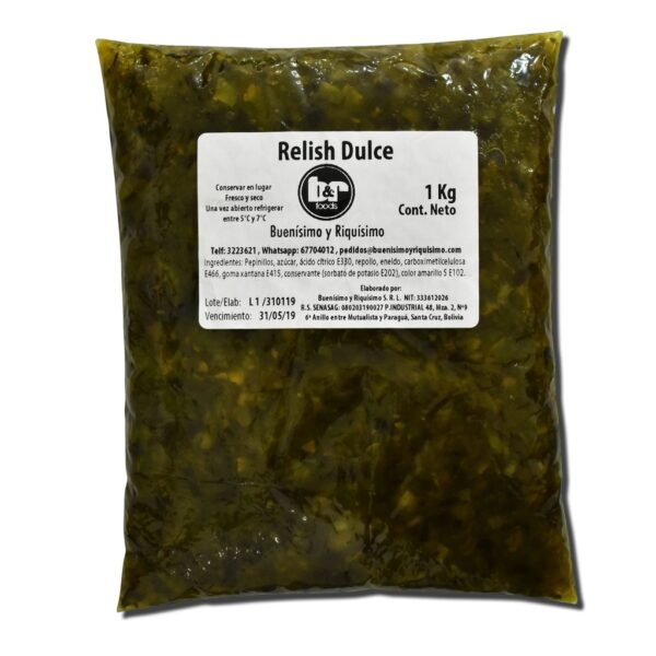 Relish Dulce, Pouch 1 Kg