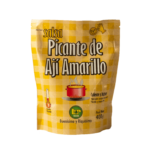 Picante de Ají Amarillo, Doy Pack 400 g