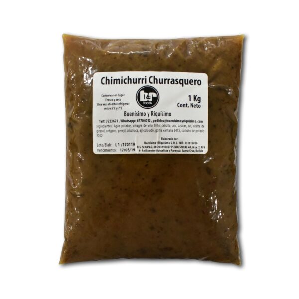 Chimichurri Churrasquero, Pouch 1 Kg